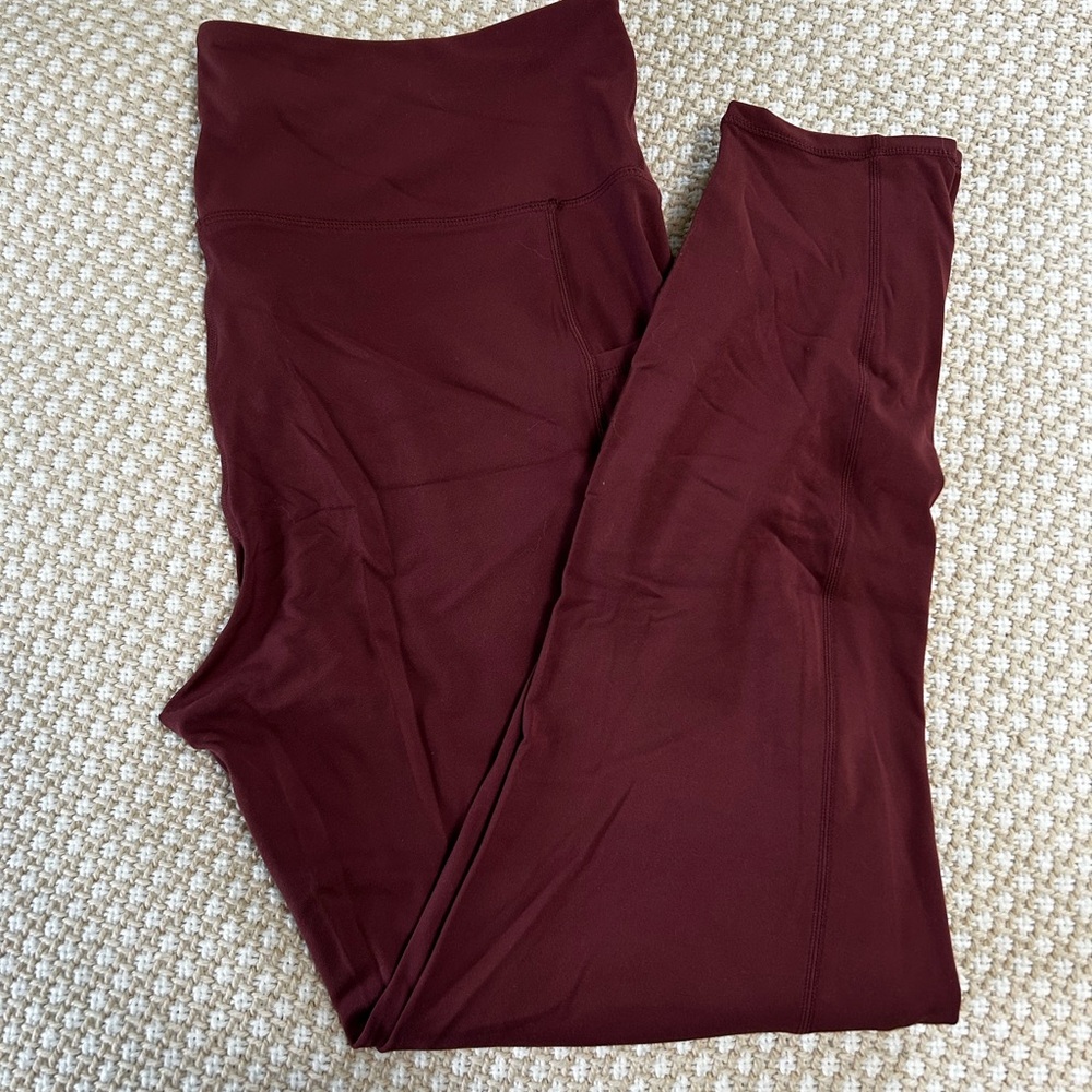 HALARA Women's Deep Red Leggings